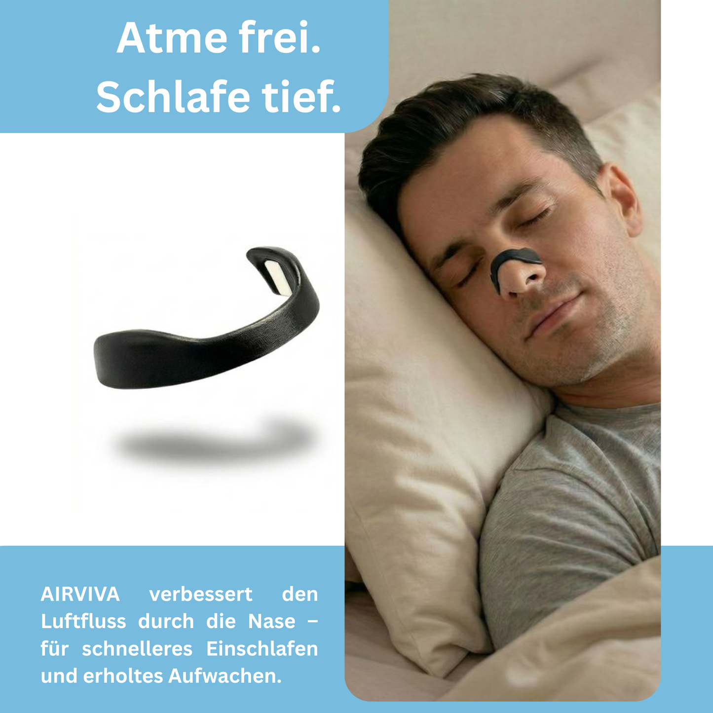 Airviva - Magnetische Nasenstrips